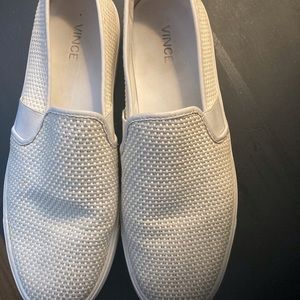 Vince Woman’s Blair 5 Leather Slip On Sneakers. Size 10.